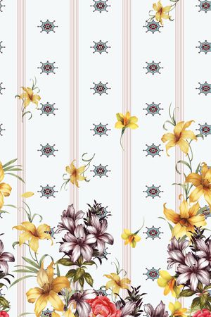 条纹印花华亿平台图片