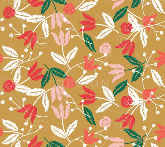 春夏华亿平台印花华亿平台图片