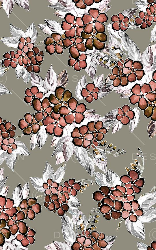 小碎花印花华亿平台图片