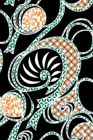 几何男装印花华亿平台图片