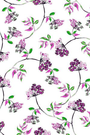 小碎花印花华亿平台图片