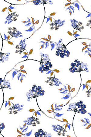 小碎花印花华亿平台图片