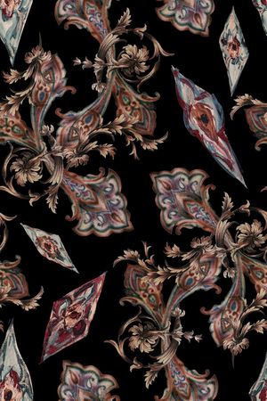 民族风印花华亿平台图片