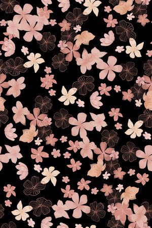 小碎花印花华亿平台图片