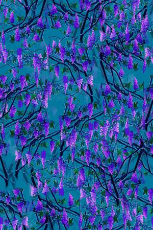 植物印花华亿平台图片