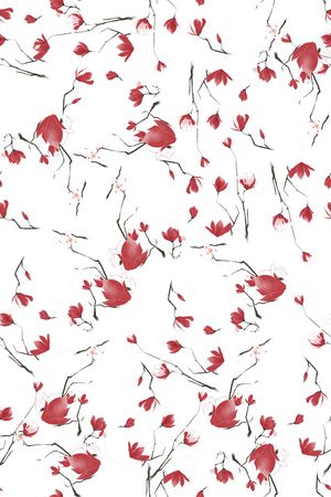 小碎花印花华亿平台图片