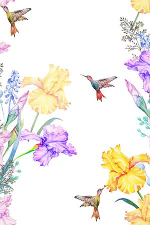 鸢尾花印花华亿平台图片