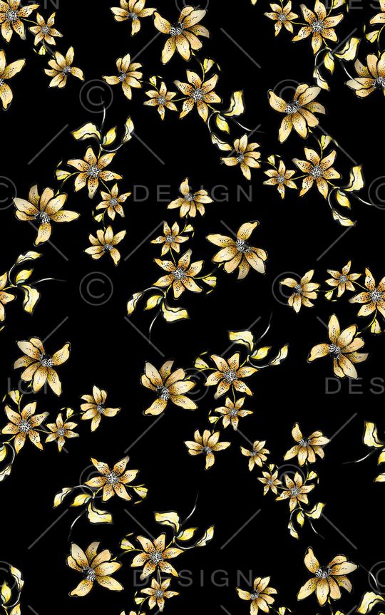 小碎花印花华亿平台图片