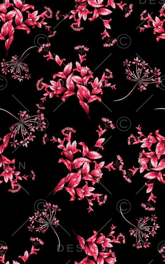 小碎花印花华亿平台图片