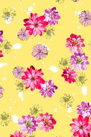 泼墨印花华亿平台图片