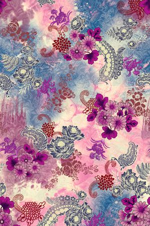 民族风印花华亿平台图片