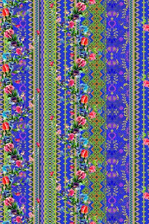 条纹印花华亿平台图片