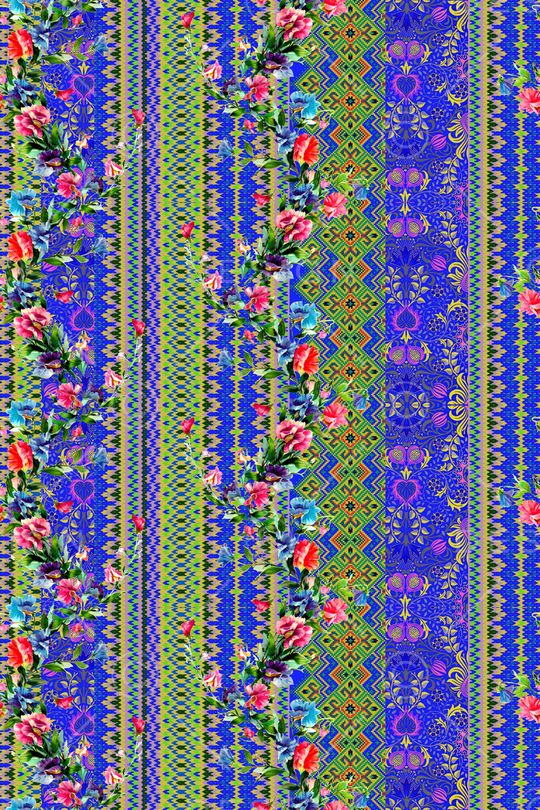 条纹印花华亿平台图片