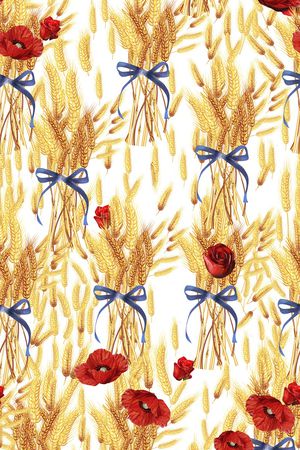 麦穗印花华亿平台图片