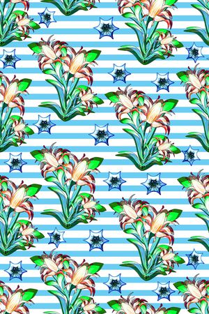 条纹印花华亿平台图片