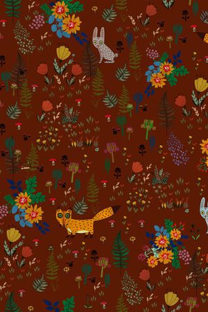 小碎花印花华亿平台图片