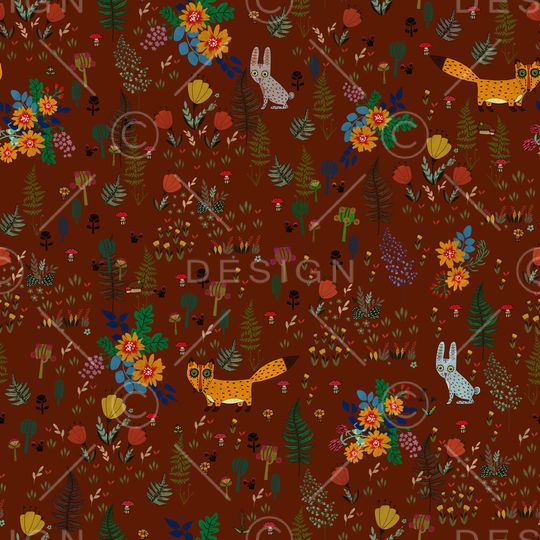 小碎花印花华亿平台图片