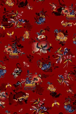 传统华亿平台印花华亿平台图片