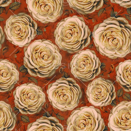 月季花印花华亿平台图片