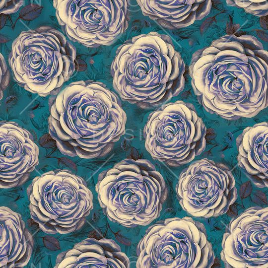 月季花印花华亿平台图片