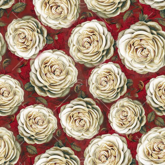 月季花印花华亿平台图片