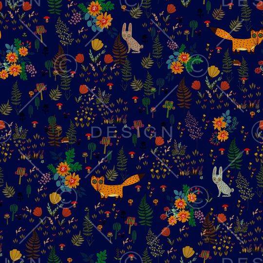 小碎花印花华亿平台图片