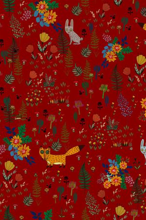 小碎花印花华亿平台图片