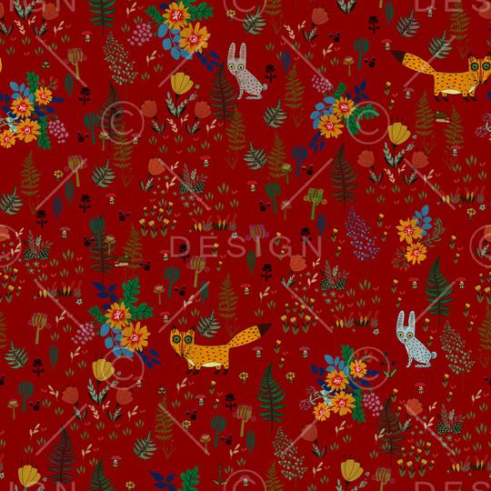 小碎花印花华亿平台图片