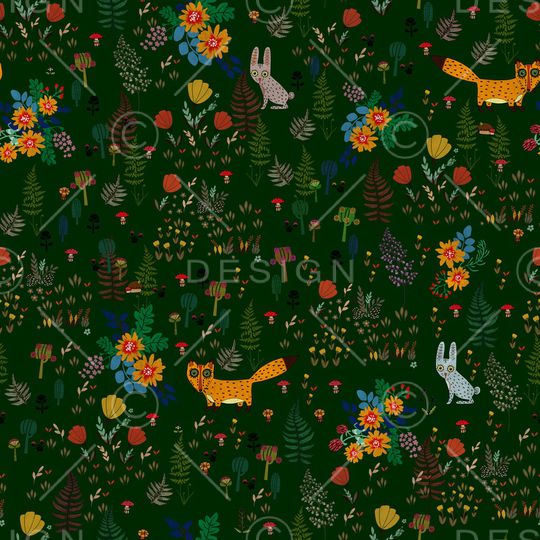 小碎花印花华亿平台图片