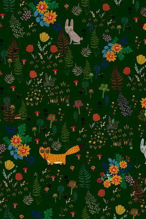 小碎花印花华亿平台图片