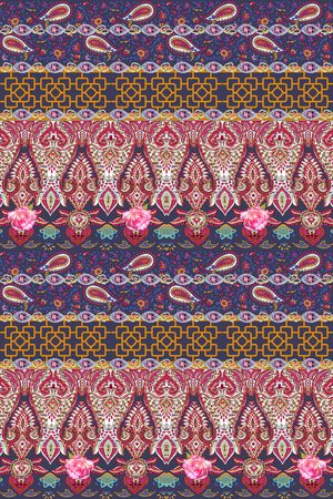 民族风印花华亿平台图片