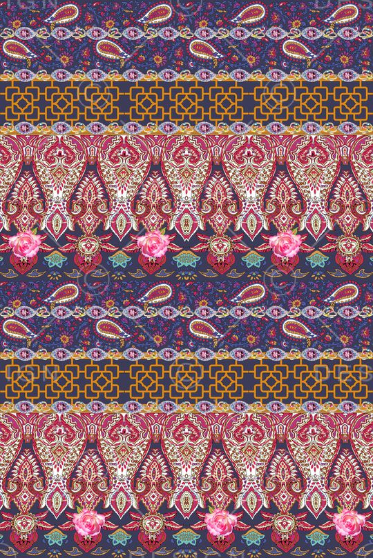 民族风印花华亿平台图片