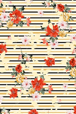 条纹印花华亿平台图片