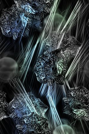 抽象印花华亿平台图片