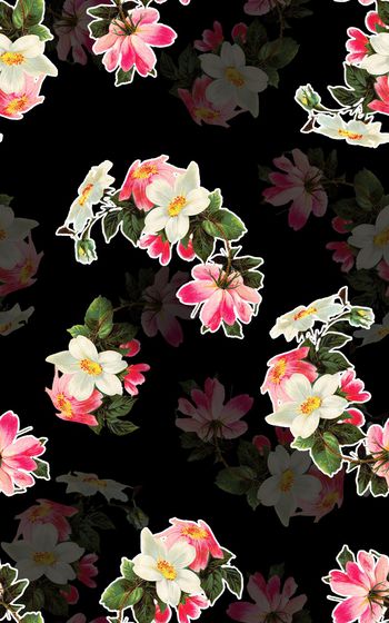 春夏华亿平台印花华亿平台图片