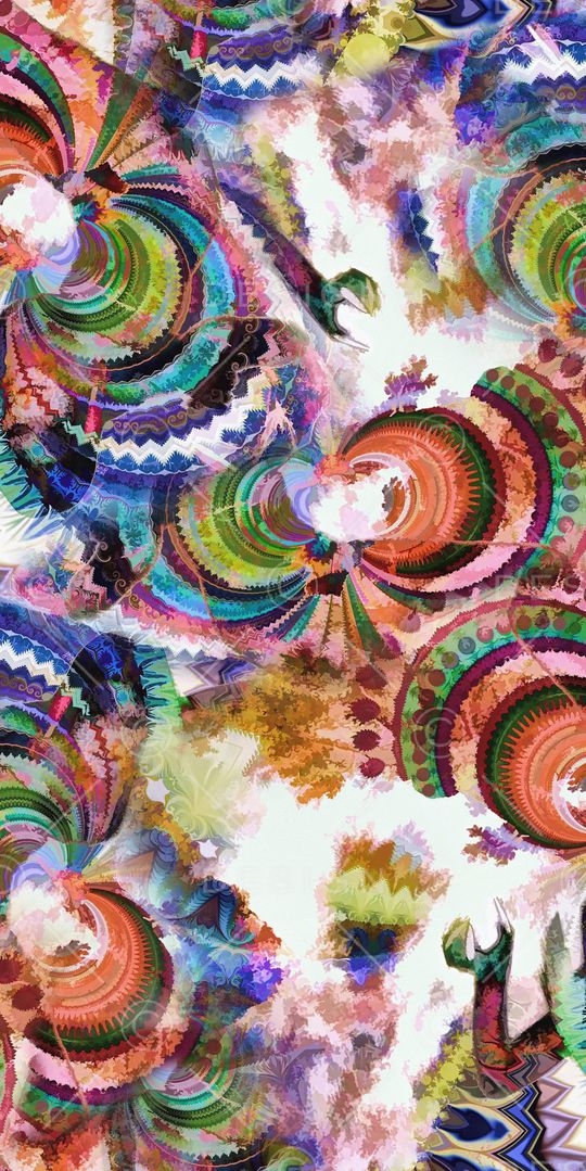 彩底花卉印花华亿平台图片