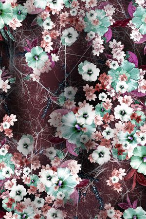 淑女印花华亿平台图片