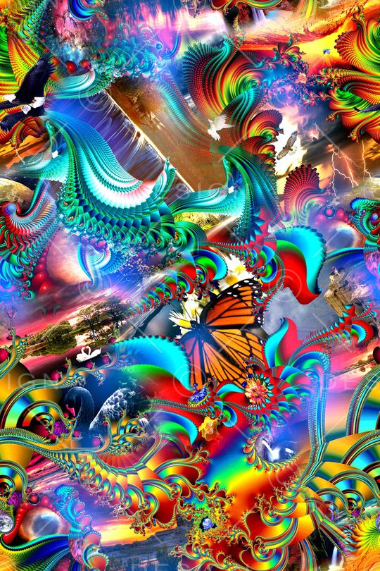 分形印花华亿平台图片