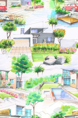 建筑印花华亿平台图片