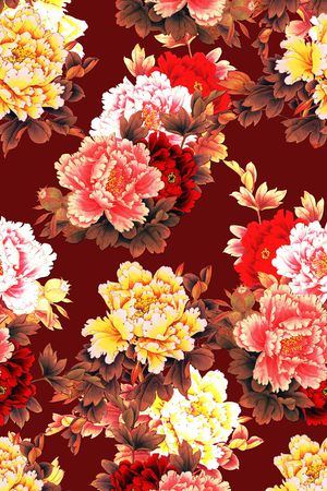 素雅印花华亿平台图片