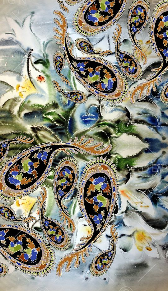 植物印花华亿平台图片