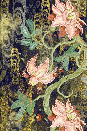 植物印花华亿平台图片