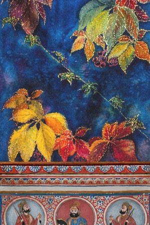 植物印花华亿平台图片