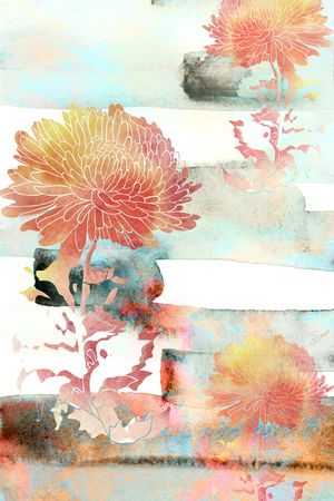 植物印花华亿平台图片