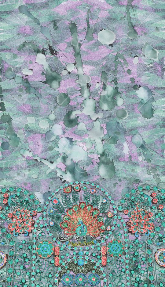 植物印花华亿平台图片