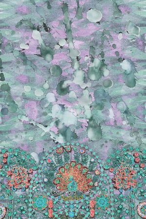 植物印花华亿平台图片