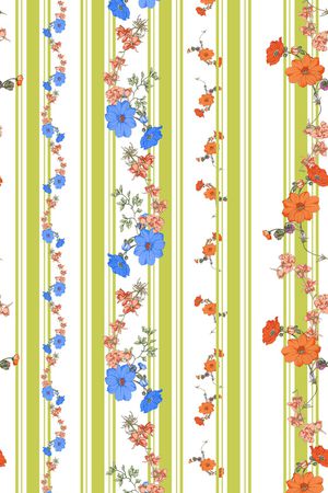 条纹印花华亿平台图片