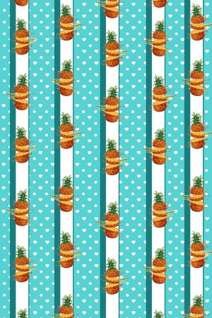 条纹印花华亿平台图片