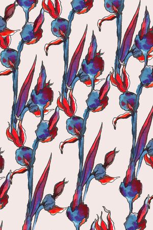 线条印花华亿平台图片