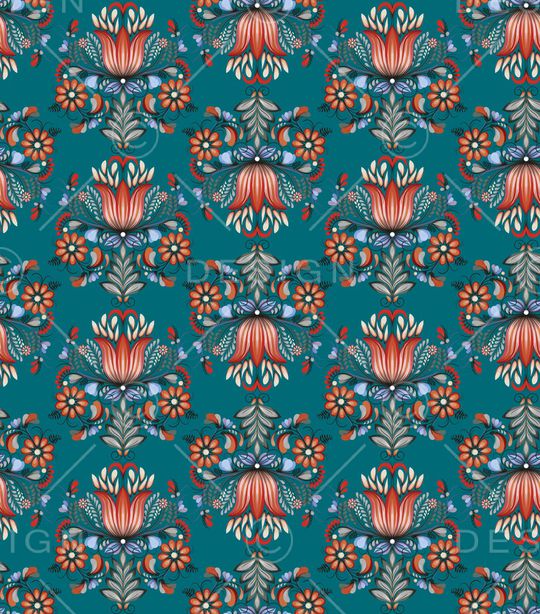 民族风印花华亿平台图片